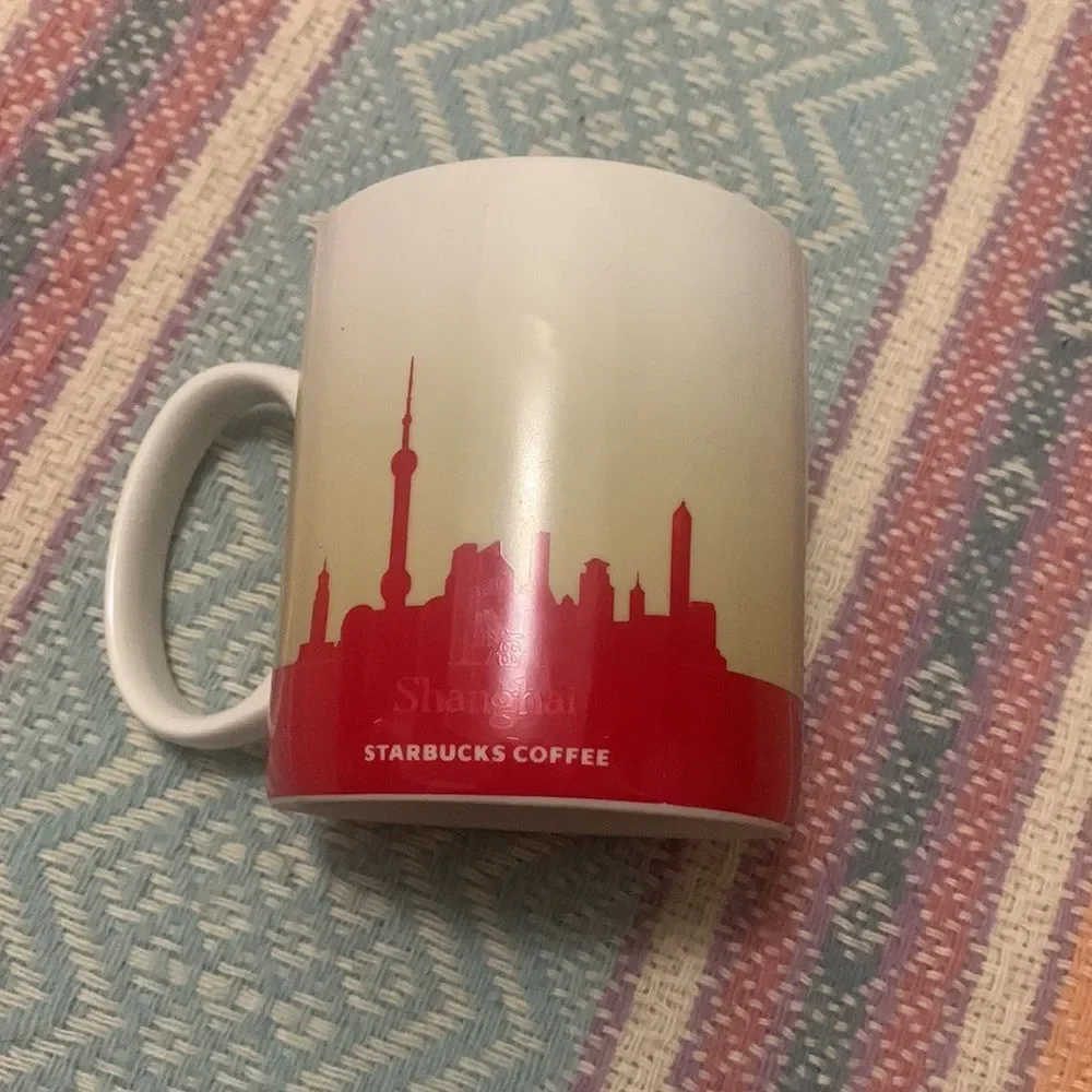 Shanghai Starbucks coffee mug